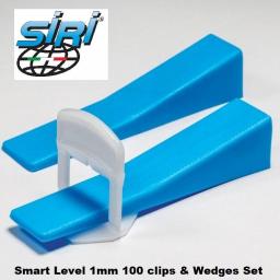 1mm Tile Spacers Smart Level System Tools Floors Walls Clips And Wedges