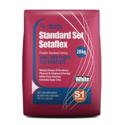 Tilemaster Standard Set Setaflex S1 White Tile Adhesive 20kg